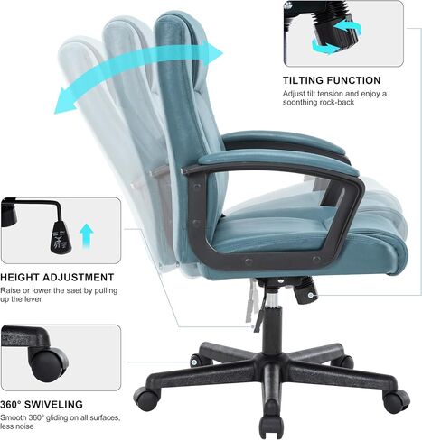 Ergonomic Office Chair, Pink Desk Chairs,Relieves Fatigue for Long Time Use, Tech Fabric, Soft, Comfortable and Breathable Office Chairs(Pink) in Saudi Arabia