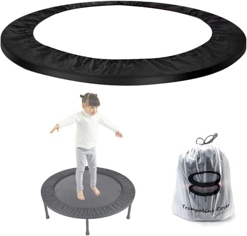 Trampoline Spring Cover 40 Inch Replacement Safety Pad for Mini Trampoline 3 Layer Protect Tear-Resistant Oxford Cloth Easy to Install Replacement for Home, Gym in Saudi Arabia