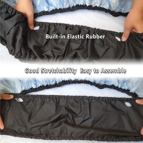 Trampoline Spring Cover 40 Inch Replacement Safety Pad for Mini Trampoline 3 Layer Protect Tear-Resistant Oxford Cloth Easy to Install Replacement for Home, Gym in Saudi Arabia