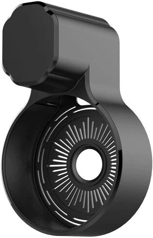 حامل تثبيت على الحائط من Outlet Echo Dot لمكبر الصوت المنزلي (الجيل الثاني)، حامل حامل حامل للمساعدين الصوتيين المنزليين، ملحقات موفرة للمساحة بدون أسلاك أو براغي فوضوية - عبوة واحدة سوداء in Kuwait