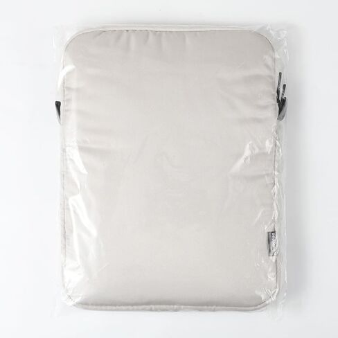 حقيبة حمل منتفخة للكمبيوتر اللوحي مقاس 9-11 بوصة مع حزام كتف تناسب iPad 9/8/7 Gen 10.2، iPad Pro 11 M2 2022، iPad Air 5/4 10.9، iPad 10 Gen 10.9، Galaxy Tab A8/S9/S8/S9 FE، بيج رمادي in Kuwait