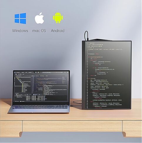 كابل USB-C إلى Mini HDMI لشاشة KYY وARZOPA وMNN المحمولة (6FT، 4K@60 هرتز) كمبيوتر محمول من النوع C إلى MiniHDMI سلك عرض خارجي لـ Thunderbolt 3 MacBook Pro وiPad Air وiPhone 15 Pro وROG Ally وXPS in Kuwait