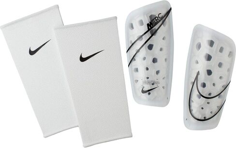 Nike Mercurial Lite Shin Guards White/Black/White XL in Saudi Arabia