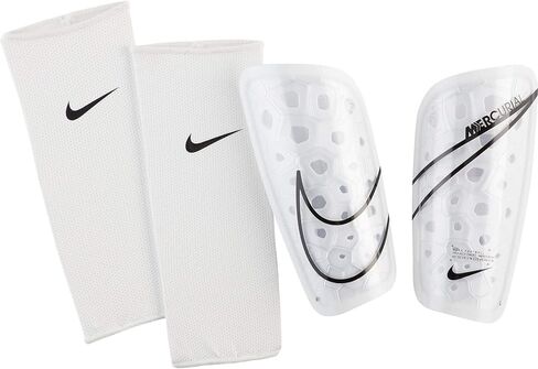 Nike Mercurial Lite Shin Guards White/Black/White XL in Saudi Arabia