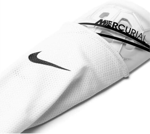 Nike Mercurial Lite Shin Guards White/Black/White XL in Saudi Arabia