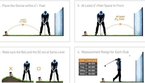 Swing Caddie SC200 Plus+ by Voice Caddie Portable Golf Launch Monitor | Bundle with PlayBetter Protective Case & AAA Batteries (x4) | Doppler Radar | Smash Factor, Ball Flight in Saudi Arabia