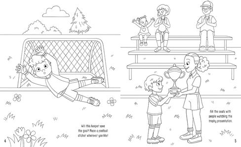 Colour Your Own Stickers: Football in Saudi Arabia