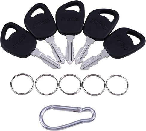 JEENDA (5) Ignition Keys GY20680 LVA17264 Compatible with John Deere 100 LA LT SST X Series 1026R L100 L110 L108 L111 L118 L120 L130 LA125 LA130 LA135 LT150 LT155 D110 1023E 1025R 1026R 2025R 2026R in Saudi Arabia