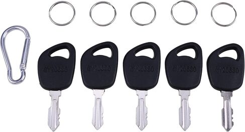 JEENDA (5) Ignition Keys GY20680 LVA17264 Compatible with John Deere 100 LA LT SST X Series 1026R L100 L110 L108 L111 L118 L120 L130 LA125 LA130 LA135 LT150 LT155 D110 1023E 1025R 1026R 2025R 2026R in Saudi Arabia