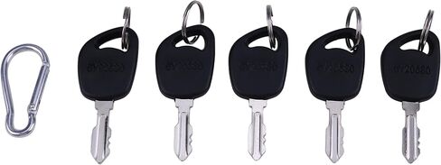 JEENDA (5) Ignition Keys GY20680 LVA17264 Compatible with John Deere 100 LA LT SST X Series 1026R L100 L110 L108 L111 L118 L120 L130 LA125 LA130 LA135 LT150 LT155 D110 1023E 1025R 1026R 2025R 2026R in Saudi Arabia