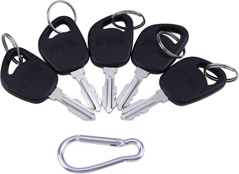 JEENDA (5) Ignition Keys GY20680 LVA17264 Compatible with John Deere 100 LA LT SST X Series 1026R L100 L110 L108 L111 L118 L120 L130 LA125 LA130 LA135 LT150 LT155 D110 1023E 1025R 1026R 2025R 2026R in Saudi Arabia