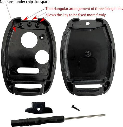 Key Fob for Honda Accord Pilot Civic - Remote Replacement Key Shell Cover Kit for Insight Ridgeline Crosstour LX CRV CRZ Fit Odyssey (Pack of 4) in Kuwait