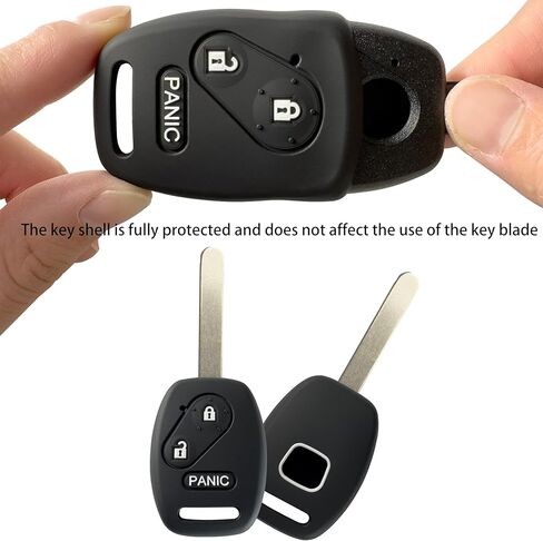 Key Fob for Honda Accord Pilot Civic - Remote Replacement Key Shell Cover Kit for Insight Ridgeline Crosstour LX CRV CRZ Fit Odyssey (Pack of 4) in Kuwait