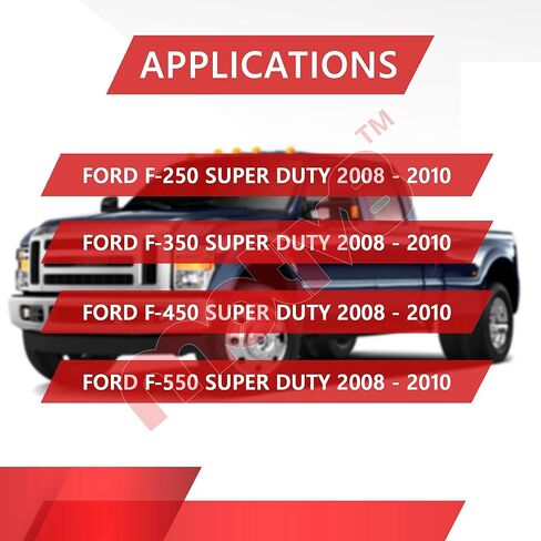 أنبوب تصريف خط زيت الشاحن التوربيني متوافق مع Ford 6.4L Powerstroke 2008 و2009 و2010 F-250 F-350 F-450 F-550 | 6.4 لتر V8 تيربو ديزل | يستبدل #8C3Z-9T516-B، 8C3Z9T516B in Kuwait