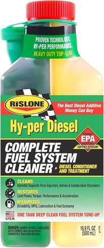 Rislone Hy-per Diesel Complete Fuel System Cleaner, Yellow in Saudi Arabia