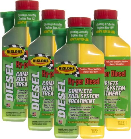 Rislone Hy-per Diesel Complete Fuel System Cleaner, Yellow in Saudi Arabia