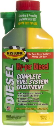 Rislone Hy-per Diesel Complete Fuel System Cleaner, Yellow in Saudi Arabia