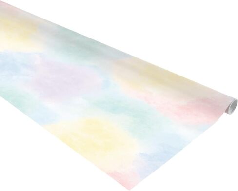 Fadeless Bulletin Board Paper, Fade-Resistant Paper for Classroom Decor, 48" x 12’, Watercolor, 1 Roll in Saudi Arabia