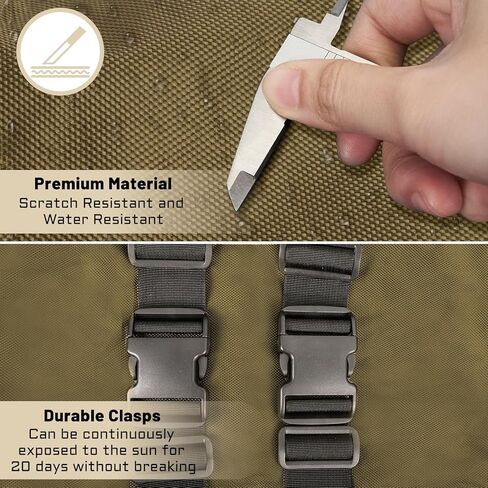 Rainleaf Spare Tire Trash Bag,Large Capacity Fits 40'' Tire Tools Holder Bag,Heavy Duty Storage Bag for Truck,Car or SUV,Camping Off-road Essential Organizer in Kuwait