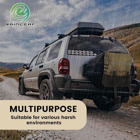 Rainleaf Spare Tire Trash Bag,Large Capacity Fits 40'' Tire Tools Holder Bag,Heavy Duty Storage Bag for Truck,Car or SUV,Camping Off-road Essential Organizer in Kuwait