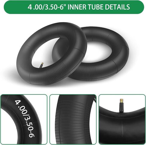 2Pack 2.80/2.50-4" Inner Tube with TR87 Bent Valve Stem for Scooters, Lawn Mowers, Wheelbarrows, Hand Trucks in Saudi Arabia