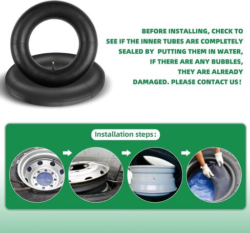 2Pack 2.80/2.50-4" Inner Tube with TR87 Bent Valve Stem for Scooters, Lawn Mowers, Wheelbarrows, Hand Trucks in Saudi Arabia
