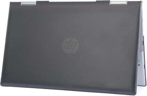mCover Hard Shell Case ONLY Compatible for 2021~2022 15.6" HP Pavilion x360 15-ERxxxx Series (NOT Compatible with Other HP Pavilion Series) Convertible laptops - Black in Saudi Arabia