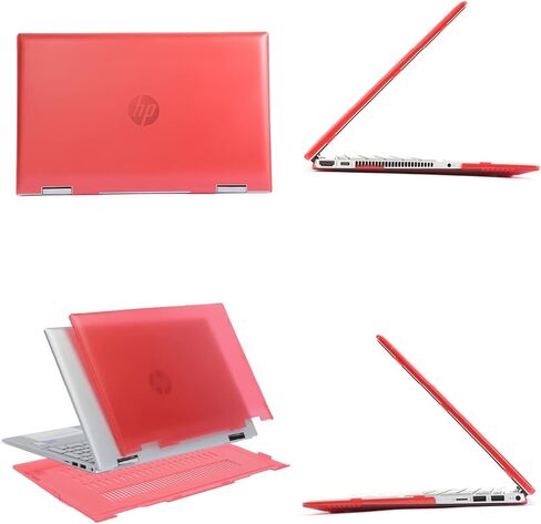 mCover Hard Shell Case ONLY Compatible for 2021~2022 15.6" HP Pavilion x360 15-ERxxxx Series (NOT Compatible with Other HP Pavilion Series) Convertible laptops - Black in Saudi Arabia
