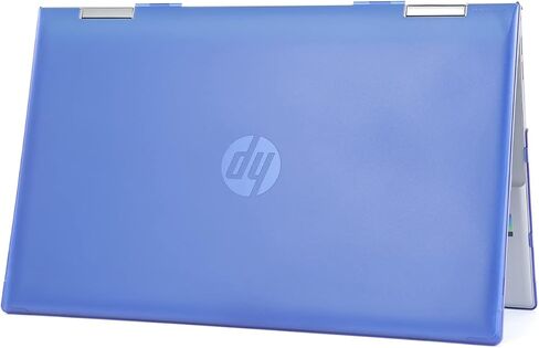 mCover Hard Shell Case ONLY Compatible for 2021~2022 15.6" HP Pavilion x360 15-ERxxxx Series (NOT Compatible with Other HP Pavilion Series) Convertible laptops - Black in Saudi Arabia