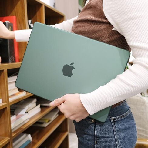 حافظة MEEgoodo لجهاز M3 MacBook Pro مقاس 14 بوصة 2023 2021 A2918 A2992 A2779 A2442 M2 M1 Pro/Max مع معرف اللمس، حافظة صلبة للكمبيوتر المحمول مع غطاء لوحة مفاتيح وواقي شاشة وأغطية كاميرا الويب، رمادي صخري in Saudi Arabia