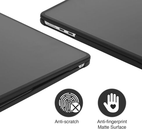 BlueSwan Compatible for MacBook Air 15 inch Case 2024 2023 M3 M2 Chip Model A3114 A2941, Anti-Cracking and Anti-Fingerprint Hard Shell Case with Keyboard Cover, Frosted Clear in Kuwait