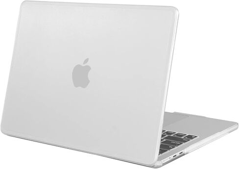 BlueSwan Compatible for MacBook Air 15 inch Case 2024 2023 M3 M2 Chip Model A3114 A2941, Anti-Cracking and Anti-Fingerprint Hard Shell Case with Keyboard Cover, Frosted Clear in Saudi Arabia
