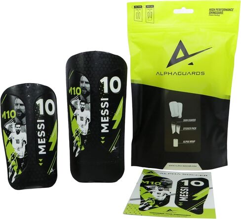 Shin Guards - Soccer Protective Gear, Lightweight Shin Guard Set with Single Straps in Kuwait