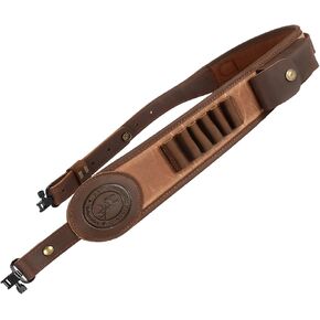 TOURBON Rifle Shell Holder Bandolier Gun Shoulder Strap Sling with Swivels