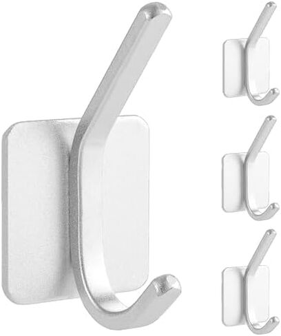 Paoli Heavy Duty Self Adhesive Hooks - Sturdy self Adhesive Hooks for Home, School and Office Easy to fit and Remove,with a Maximum Load Capacity of 30lb (4 PC). in Saudi Arabia