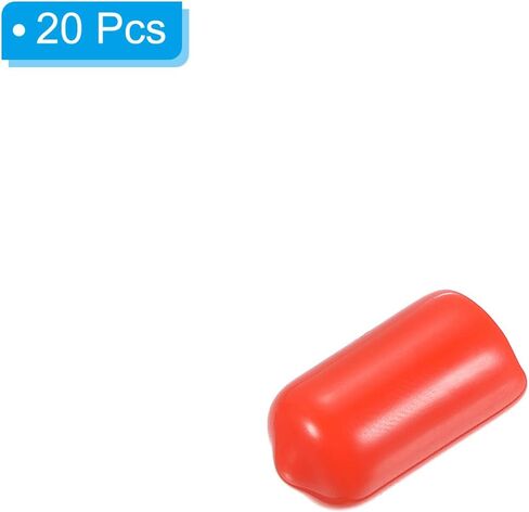 PATIKIL Snooker Cue Tip Cover, 20 Pcs Pool Cue Tips Rubber Cover Billiards Head Club Protector Stick Head Tool for Snooker Accessory in Saudi Arabia