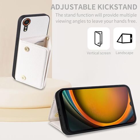 علبة الهاتف لـ Samsung Galaxy Xcover 7 Wallet Wallet مع حزام كتف Crossbod in Kuwait
