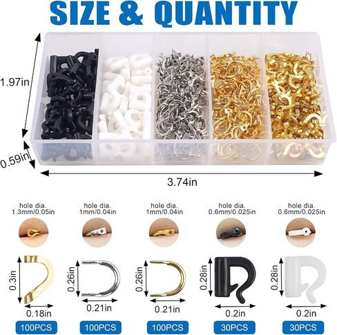 Fishing Spinner Clevis Spinner Blade Clevis Easy Spin Quick Change Fishing Clevis Crawler Harness Walleye Rig Inline Spinner Lure Making Supplies Accessories in Kuwait