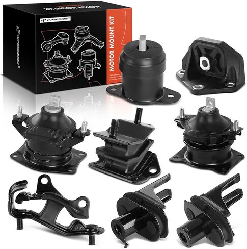 مجموعة حامل محرك المحرك وناقل الحركة A-Premium 5 قطع [ناقل حركة أوتوماتيكي] متوافق مع Acura TL 2004 2005 2006 V6 3.2L، استبدال # A4526 A4517 A4527 A4544 A4524 in Kuwait