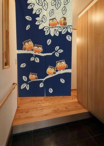 ستارة المدخل من LIGICKY Noren على الطراز الياباني Ukiyoe Hokusai The Great Wave Off Kanagawa ستائر مقسمة للباب، عرض 33.5 سم × طول 59 سم in Saudi Arabia