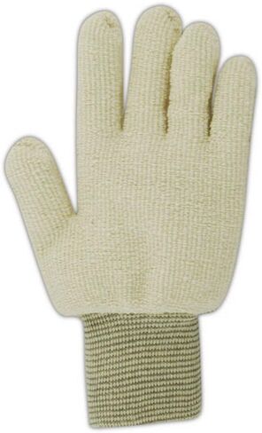 MAGID PT930RBT TERRY MASTER PT930R LOOPS-OPTELIGHT TRILECLOTH GLOVES ، X-Large ، Natural ، XL (حزمة 12) in Saudi Arabia