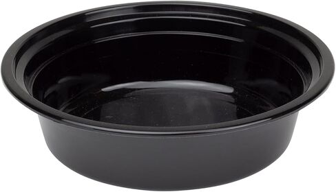 Karat IM-FC4048B 48 oz PP Microwavable Containers, Polypropylene - Black (Case of 150) in Saudi Arabia
