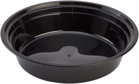 Karat IM-FC4048B 48 oz PP Microwavable Containers, Polypropylene - Black (Case of 150) in Saudi Arabia