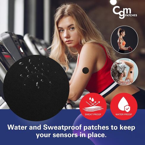 لاصق Libre 3 & Lingo CGM مستشعرات تراكب بقع - مقاوم للماء ، مقاوم للعروع ، أغطية مستشعر من الدرجة الطبية ، يستمر 10-14 - 25 عبوة (وردي) in Saudi Arabia