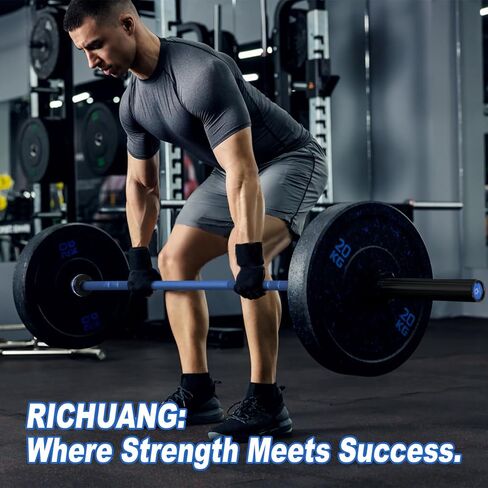 7ft Olympic Barbell Bar 45lb Weight Bar Deadlift Bar for 2" Olympic Plates,500 700 1000lbs Capacity,Olympic Bar for Squats,Deadlifts,Presses,Rows,Curls,for Home Gym,Weightlifting,Powerlifting in Kuwait