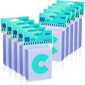 1000ct Card Sleeves for Trading Cards, Clear Soft Baseball Sports Sleeves in Kuwait