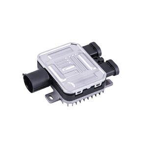 1pcs Engine Radiator Cooling Fan Control Module Relay Unit Compatible With Edge MKX w/Trailer Tow Package S80 V70 XC70 XC60 V60 4.4L 3.0L 3.2L S60 2.0L 3.0L Land Rover LR2 Flex With Dual Fans