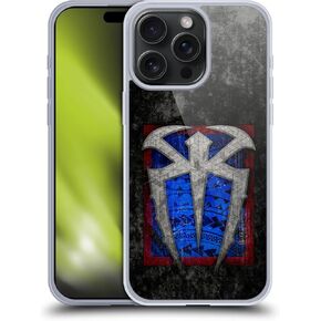 Head Case Designs Officially Licensed WWE Lightning Roman Reigns Soft Gel Case Compatible with Apple iPhone 15 Pro Max