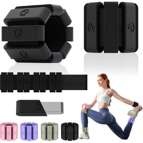 Ankle wrist Weights for Women, 1 Pair (2.2lb) Non-Slip Hand & Leg Weighted for Strength Training, Walking, Running, Yoga, Pilates, and Jogging Blue Vine7