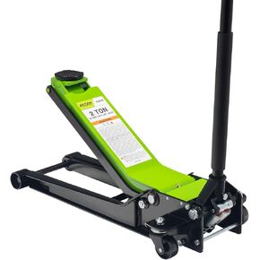ARCAN TOOLS 2 Ton Extra Long Reach Low Profile Steel Floor Jack (A20016)